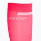 CEP Tall 4.0 calze da corsa a compressione da uomo rosa/nero 3