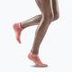 Calzini da corsa CEP a compressione 4.0 da donna, rosa non visibile 5