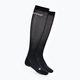 Calze compressive CEP Infrared Recovery da uomo, nero/nero