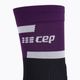 CEP Calze da corsa a compressione 4.0 Mid Cut da uomo viola/nero 4