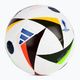 Adidas Fussballiebe Trainig Euro 2024 calcio bianco / nero / blu bagliore dimensioni 4 2