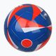 adidas Fussballiebe Club calcio bagliore blu / rosso solare / bianco dimensioni 5 4