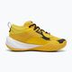 PUMA Playmaker Pro JR scarpe da basket per bambini yellow sizzle/puma blackl 3