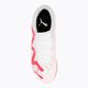PUMA Future Play TT scarpe da calcio per bambini puma bianco/fire orchid 6