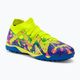 PUMA Future Match Energy TT scarpe da calcio da uomo ultra blu/allarme giallo/rosa luminoso