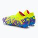 PUMA Future Ultimate Energy FG/AG scarpe da calcio da uomo ultra blu/allarme giallo/rosa luminoso 3
