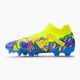 PUMA Future Ultimate Energy FG/AG scarpe da calcio da uomo ultra blu/allarme giallo/rosa luminoso 10