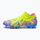 PUMA Future Ultimate Energy FG/AG scarpe da calcio da uomo ultra blu/allarme giallo/rosa luminoso 11