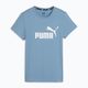 Maglietta PUMA ESS Logo Donna blu zen