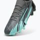 PUMA Ultra Match Rush FG/AG scarpe da calcio grigio forte/puma bianco/electro aqua 12