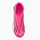 PUMA Ultra Match LL TT + Mid Jr scarpe da calcio rosa veleno/puma bianco/puma nero per bambini 5
