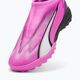 PUMA Ultra Match LL TT + Mid Jr scarpe da calcio rosa veleno/puma bianco/puma nero per bambini 12