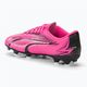 Scarpe da calcio PUMA Ultra Play FG/AG Jr rosa velenoso/puma bianco/puma nero per bambini 3