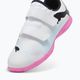 PUMA Future 7 Play IT V scarpe da calcio per bambini puma bianco/puma nero/rosa 8