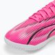 PUMA Ultra Play TT Jr scarpe da calcio per bambini rosa veleno/puma bianco/puma nero 7