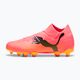 PUMA Future 7 Pro FG/AG Jr scarpe da calcio bambino sunset glow/puma nero/sun stream 8