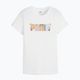 PUMA ESS+ Graphic Tee Donna puma bianco