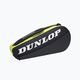 Dunlop D Tac Sx-Club 3Rkt borsa da tennis nera e gialla 10325363 7