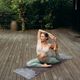 Yoga Design Lab Combo Tappetino yoga 1,5 mm mandala nero 7