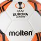 Calcio Molten F5U5000-12 ufficiale UEFA Europa League 2021/22 bianco/arancio misura 5 3