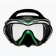 TUSA Paragon S maschera subacquea nera/verde 2