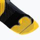 Karakal X4 Calze alla caviglia nero/giallo 5