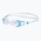 Occhialini da nuoto Speedo Futura Biofuse Flexiseal trasparenti/bianchi/chiari per bambini 6