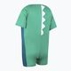 Costume da bagno per bambini Speedo Croc Printed Float verde/blu 6