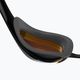 Occhialini da nuoto Speedo Fastskin Pure Focus Mirror nero/grigio freddo/oro fuoco 9