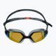 Occhiali da nuoto Speedo Aquapulse Pro Mirror grigio ossido/nero/oro arancio 2