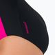 Speedo Boom Logo Splice Muscleback nero/rosa - costume intero da donna 9