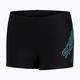 Speedo Boom Logo Placement pantalone da bagno per bambini nero/adriatico chiaro 5
