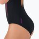 Speedo Placement Muscleback costume intero donna nero/neon orchid/fluo tang 5