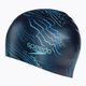 Speedo Long Hair Printed swim cap true navy/blue flame/light adriatic 2