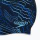 Speedo Long Hair Printed swim cap true navy/blue flame/light adriatic 5