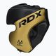 RDX L1 Mark Pro Guancia Casco da boxe allenamento Head Guard dorato 2