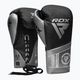 Guanti da boxe RDX K1 Mark Pro Fight argento 2