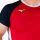 Camicia da uomo Mizuno Premium High-Kyu match rosso V2EA700262 4