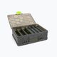 Organizzatore Matrix Double Sided Feeder & Tackle Box nero/lime 2