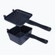 RidgeMonkey Connect Deep Pan and Griddle Granite Edition Casseruola con padella nera RM778 Set di prodotti 6