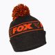 Cappello invernale Fox International Collection Bobble nero/arancio
