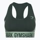 Reggiseno fitness verde Gymshark Fit Sports 5