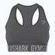 Reggiseno fitness grigio Gymshark Fit Sports 5