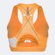 Reggiseno fitness Gymshark Pulse Sports arancio/bianco albicocca 7