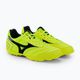 Scarpe da calcio Mizuno Morelia Sala Club TF sicurezza giallo/nero uomo 5