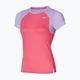 Maglietta da corsa da donna Mizuno DryAeroFlow Tee sunkissed coral