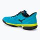 Scarpe da tennis da uomo Mizuno Wave Exceed Tour 5 CC blu jet/bolt2 neon/nero 3