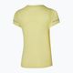 Maglietta da corsa da donna Mizuno DryAeroFlow Tee giallo lime pallido 2