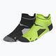 Calzini Mizuno Active Training Mid 2 paia lime/nero