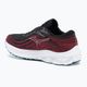 Scarpe da corsa da uomo Mizuno Wave Skyrise 5 nero/bianco sabbia/rumba rosso 3